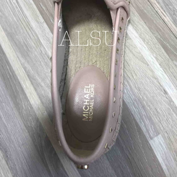 Michael Kors Hastings Espadrille Leather Ballet - Picture 3 of 8